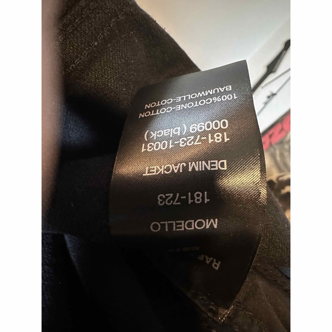 RAF SIMONS - 18SS RAF SIMONS ラフシモンズ 権力の美学 デニム RAF SIMONS - 18SS RAF SIMONS ラフシモンズ 権力の美学 デニム