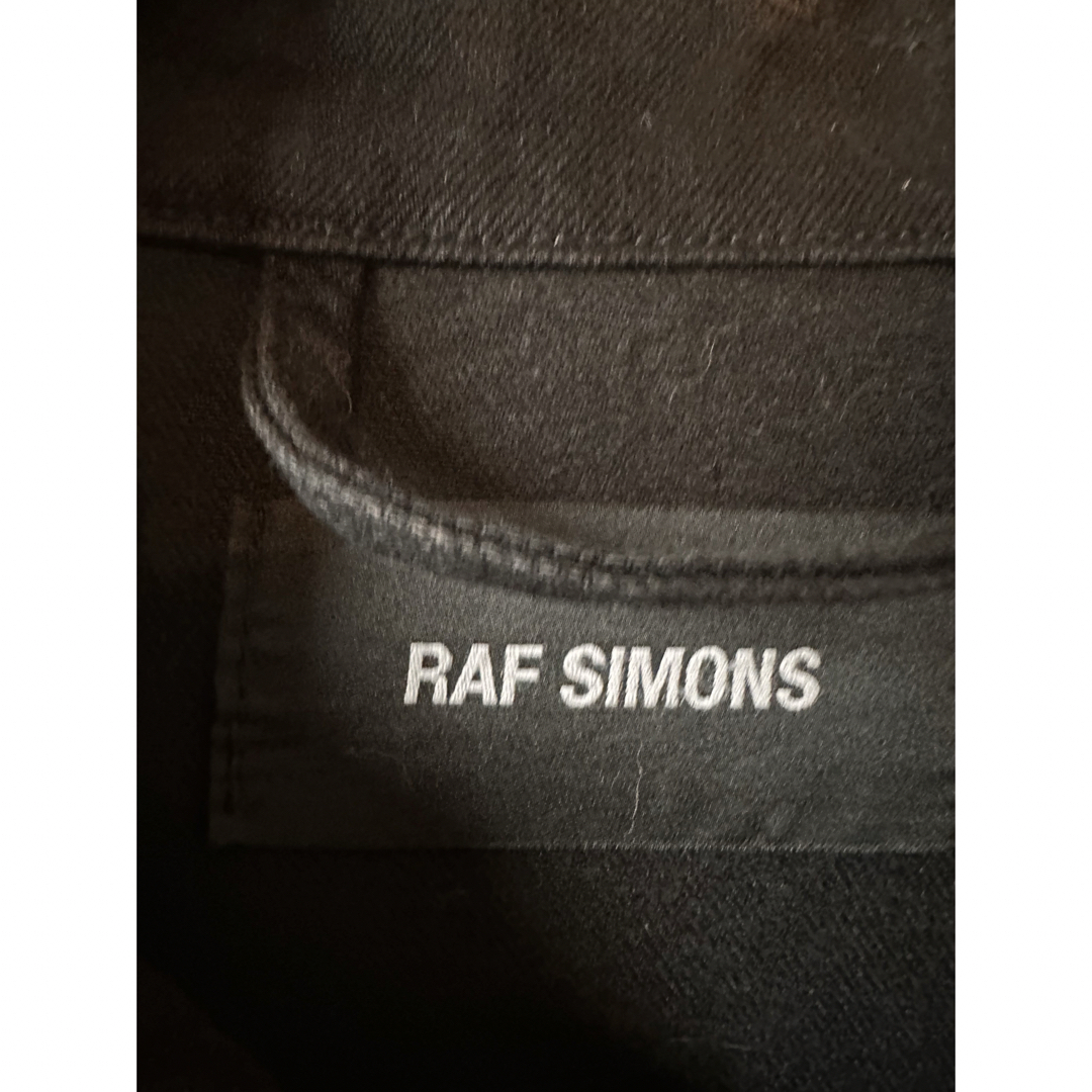 RAF SIMONS(ラフシモンズ)の18SS RAF SIMONS ラフシモンズ 権力の美学 デニムジャケット S メンズのジャケット/アウター(Gジャン/デニムジャケット)の商品写真