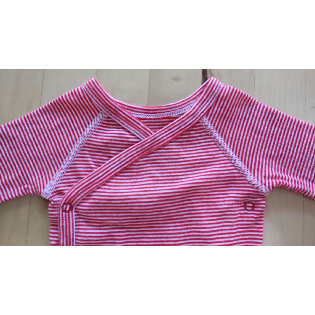 PETIT BATEAU(プチバトー)の[セール]プチバトー ロンパース 50～60 キッズ/ベビー/マタニティのベビー服(~85cm)(ロンパース)の商品写真