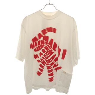 マルニ(Marni)のMARNI マルニ サイドポケットロゴプリントTシャツ ホワイト 48(Tシャツ/カットソー(半袖/袖なし))