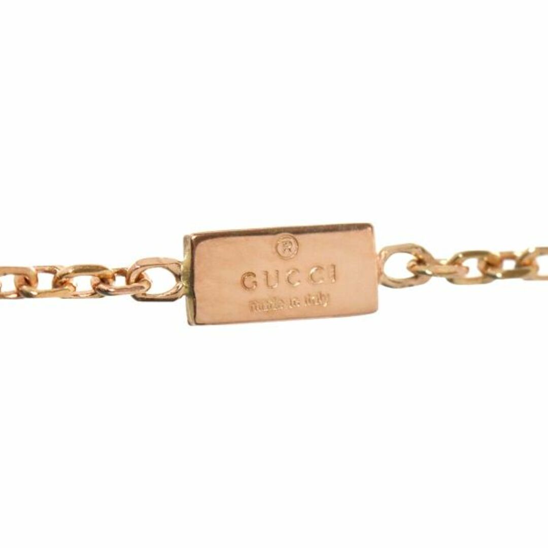 Gucci(グッチ)のグッチ GUCCI セパレート クロス  ネックレス 50cm K18 PG ピンクゴールド 750 VLP 90212523 レディースのアクセサリー(ネックレス)の商品写真