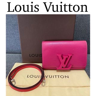 ルイヴィトン(LOUIS VUITTON)のルイヴィトン ポシェットルイーズPM ショルダーバッグ　エピ　ピンク(ショルダーバッグ)