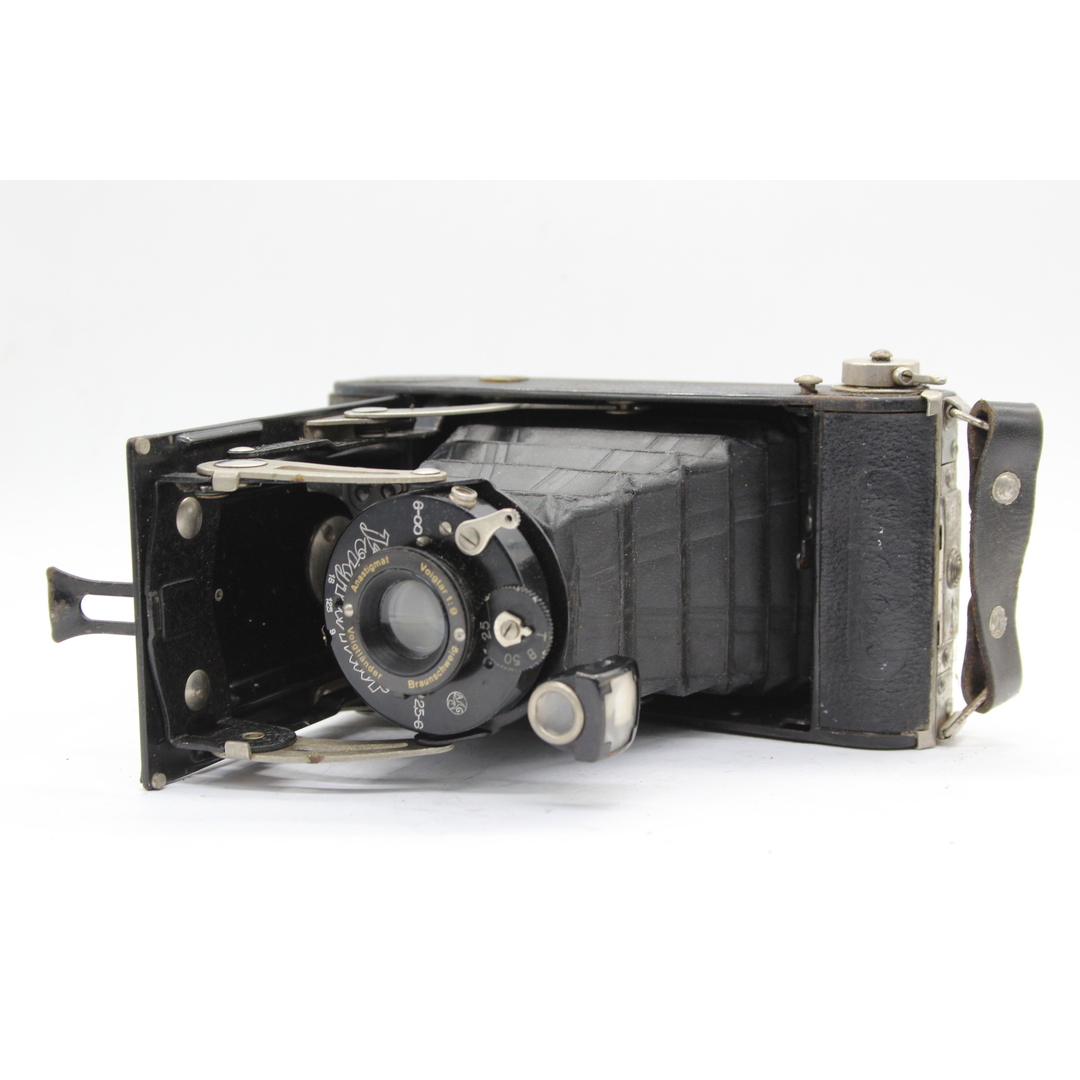 【訳あり品】 フォクトレンダー Voigtlander Jupitar Voigtar Anastigmat F9 蛇腹カメラ  s6039注意事項