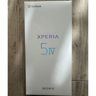 エクスペリア(Xperia)のXperia 5 IV ブラック 128 GB Softbank（SIMフリー）(スマートフォン本体)