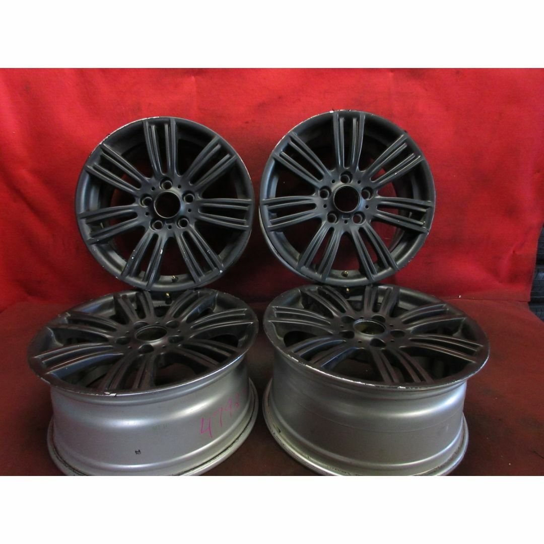 ホイール 4本 BMW純正 17×7.5J 8J 5穴 PCD 120 +43  自動車/バイクの自動車(ホイール)の商品写真