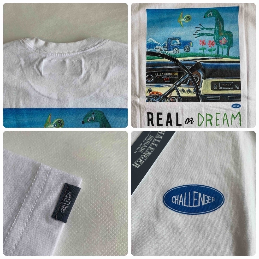 NEIGHBORHOOD(ネイバーフッド)のL白【CHALLENGER】REAL T-SHIRT ／新品未使用／送料込 メンズのトップス(Tシャツ/カットソー(半袖/袖なし))の商品写真