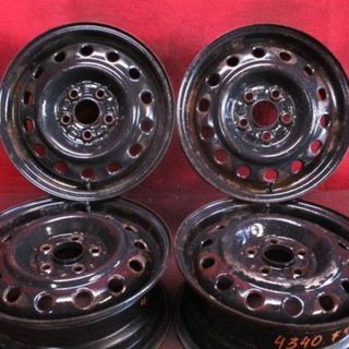 スバル(スバル)のスチール ホイール 4本 スバル純正 14×4.5J 5穴 PCD 100(ホイール)