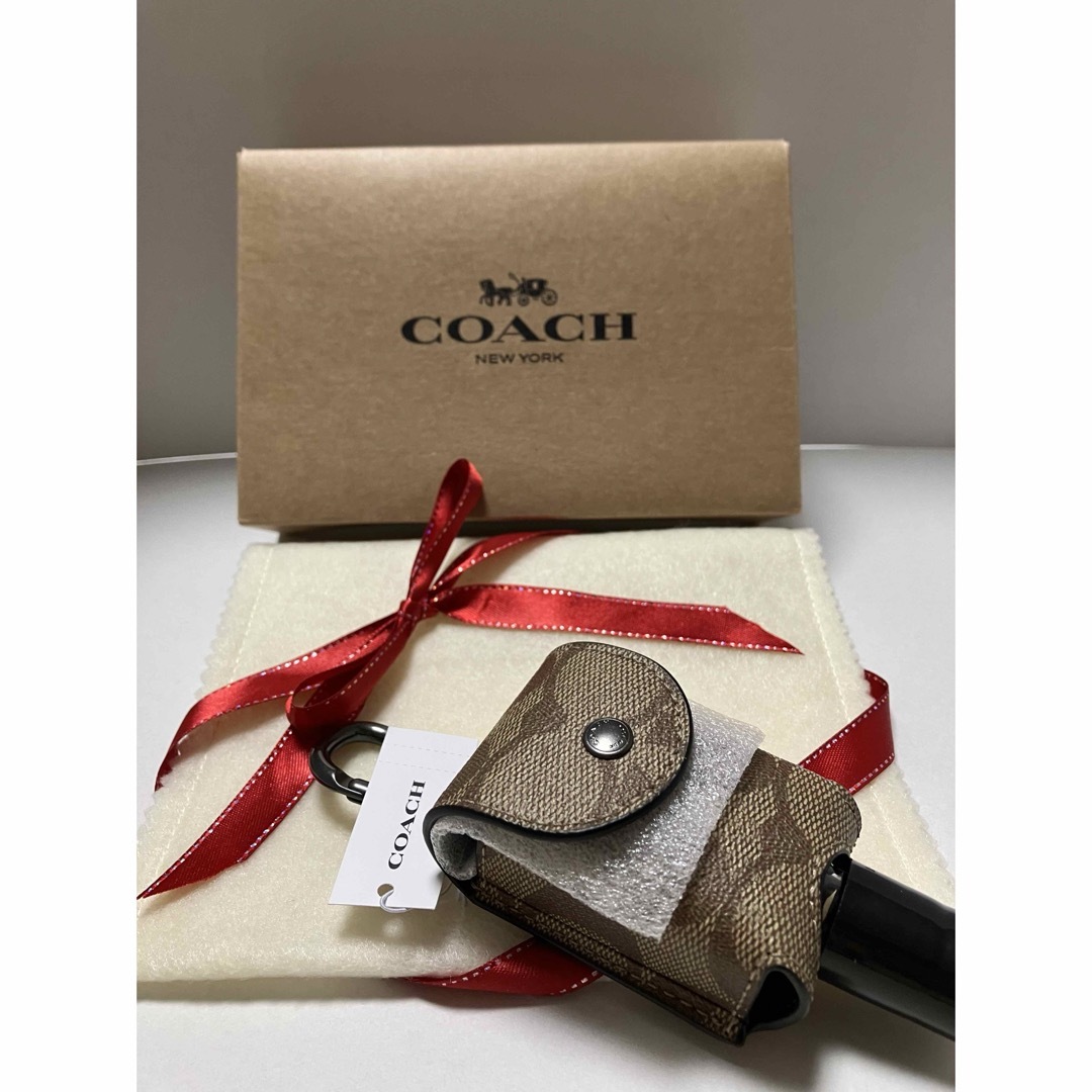 COACH(コーチ)の【COACH C5593 】コーチハンドサニタイザーホルダー ケースキーホルダー レディースのファッション小物(その他)の商品写真