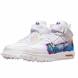 Off-White Nike Air Force 1 Mid Graffiti(スニーカー)