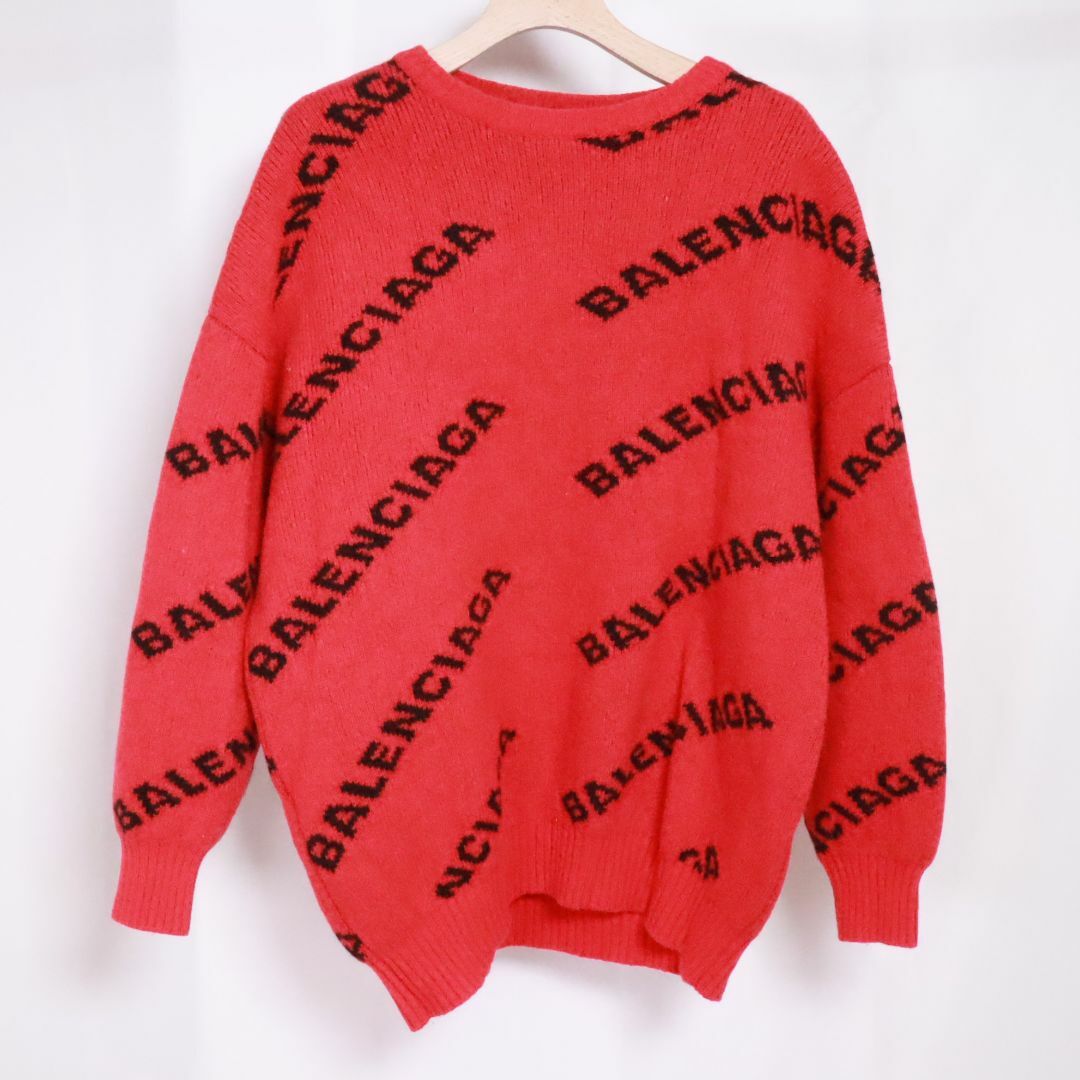 BALENCIAGA - Balenciaga　バレンシアガ　ニット　赤　XS