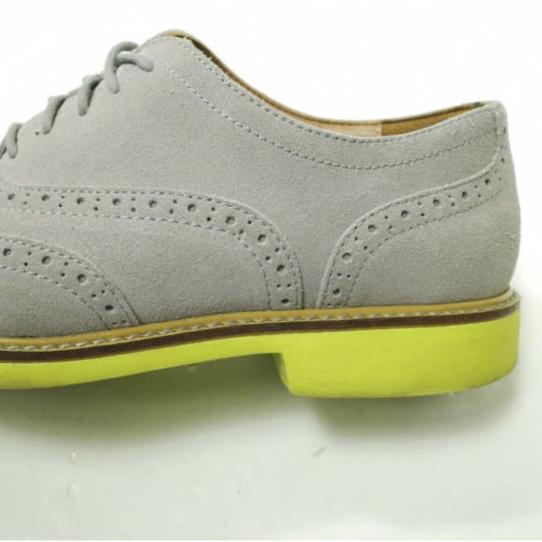 Cole Haan(コールハーン)のCOLE HAAN コールハーン グレートジョーンズ ウィングチップ C21247 US9(27cm) GREY/VOLT ルナグランド スエード シューズ【中古】【COLE HAAN】 メンズの靴/シューズ(ドレス/ビジネス)の商品写真