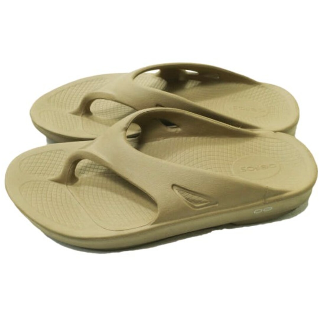 OOFOS ウーフォス Ooriginal Sandals リカバリーサンダル 29cm(M10/W12) ベージュ トング ビーチ シューズ【中古】【OOFOS】 メンズの靴/シューズ(サンダル)の商品写真