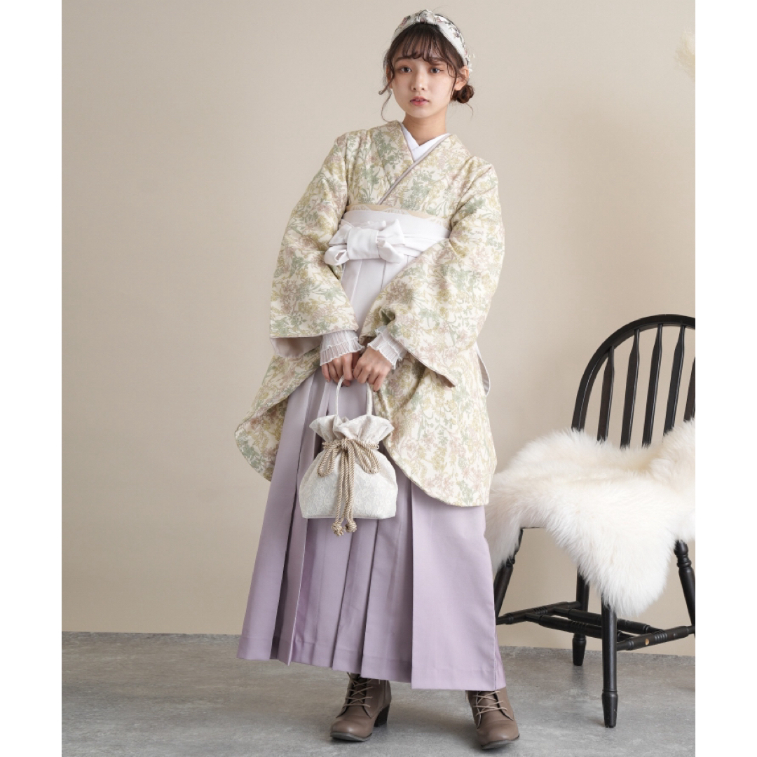 utatane(ウタタネ)の袴セットLサイズ　特価 レディースの水着/浴衣(着物)の商品写真