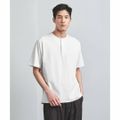 【WHITE】NORITAKE ヘンリーネック Tシャツ