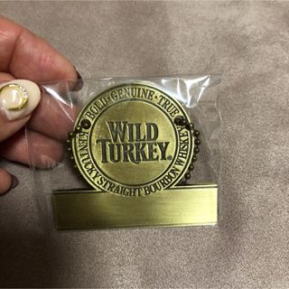 新品未使用　ワイルドターキー　ボトルネーム　 キーホルダー(ウイスキー)