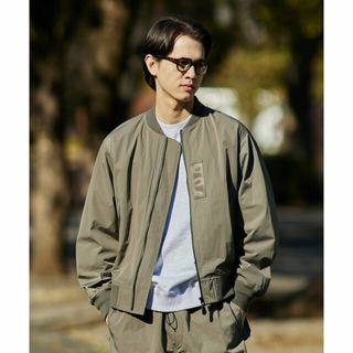 アーバンリサーチ(URBAN RESEARCH)の【KHAKI】『撥水』KOMATSU FLIGHT JACKET(ナイロンジャケット)