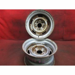 スチール ホイール 2本  15×8J 5穴 PCD 120.65 -13(ホイール)