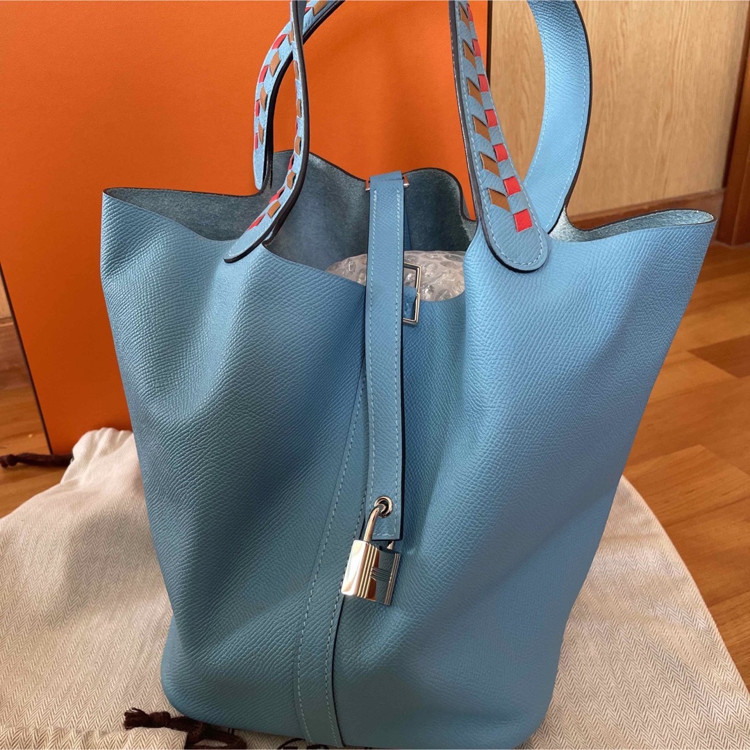 Hermes(エルメス)の入手困難品Hermesエルメス ピコタンロック MM トレサージュ レディースのバッグ(ハンドバッグ)の商品写真