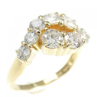 K18YG ダイヤモンド リング 1.27CT(リング(指輪))