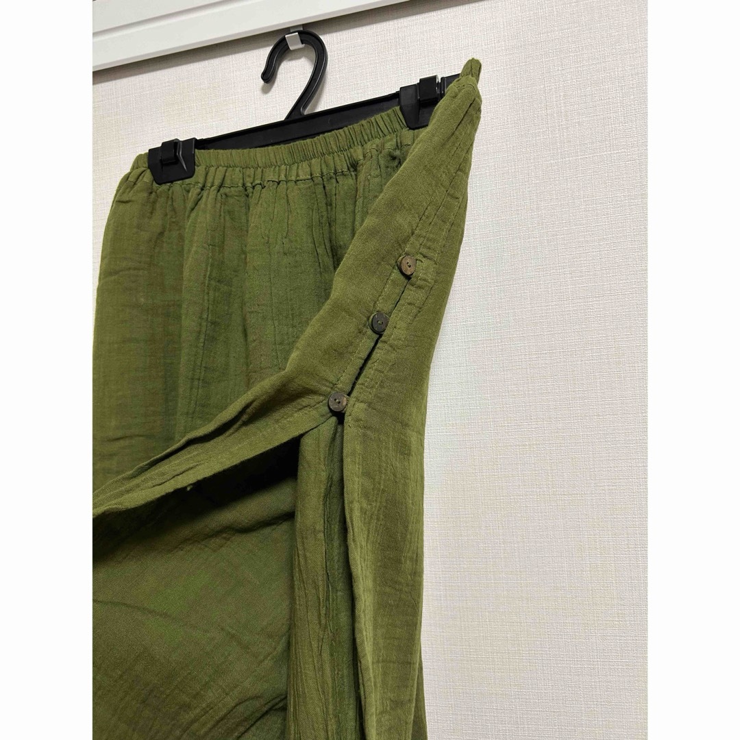 エスニック  アジアン　クルタ　スカートパンツ　コーディネートセット メンズのパンツ(サルエルパンツ)の商品写真