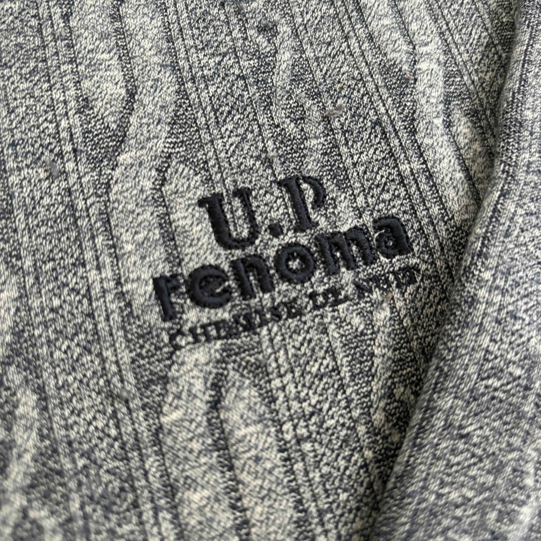 U.P renoma(ユーピーレノマ)のU.Prenoma ユーピーレノマ　メンズ　トップス　セーター　灰色　L 総柄 メンズのトップス(ニット/セーター)の商品写真