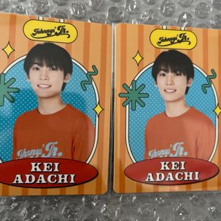 ジャニーズジュニア(ジャニーズJr.)の阿達慶　プロフィールカード(アイドルグッズ)