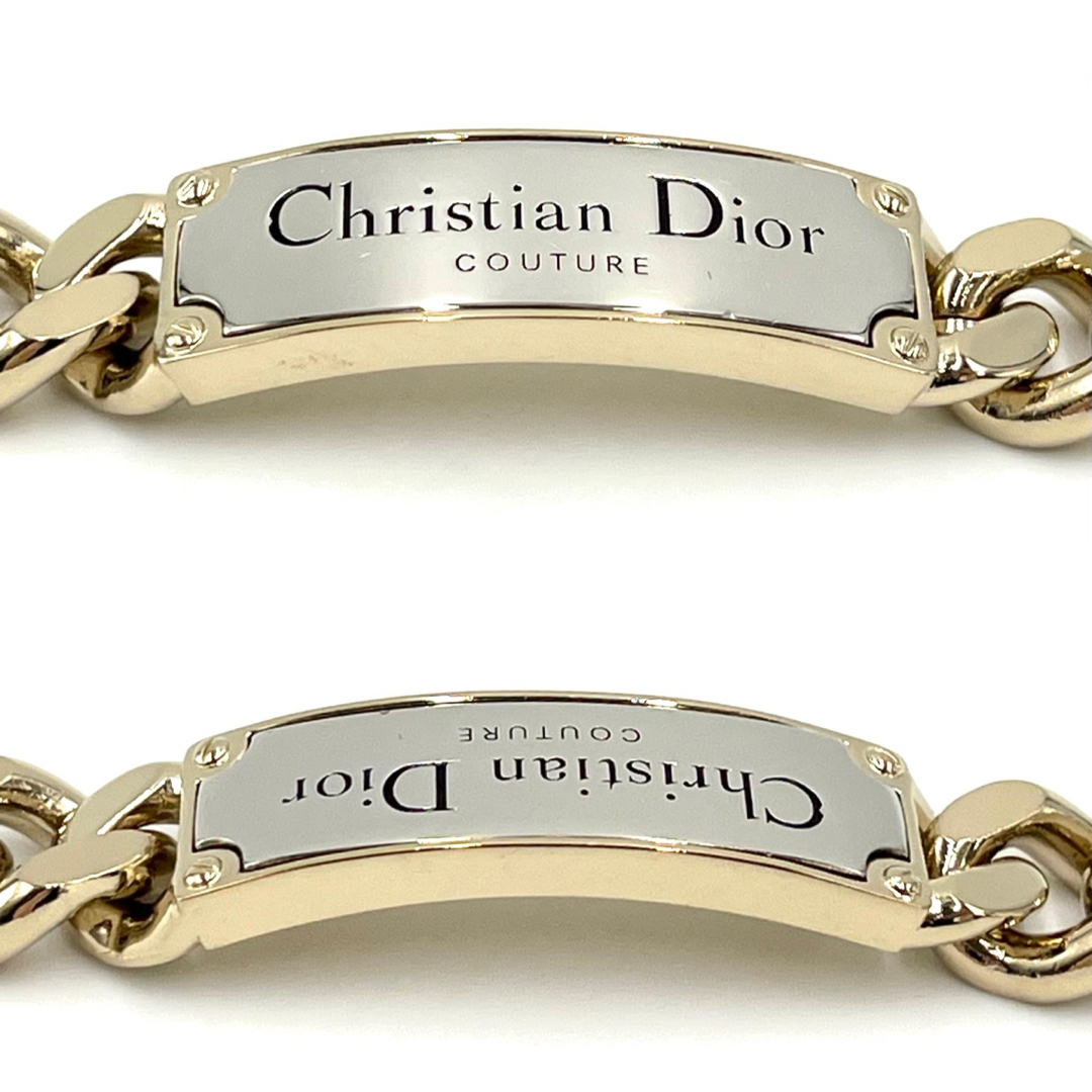 Dior - Christian Dior Couture チェーンリンク ブレスレット Dior - Christian Dior Couture チェーンリンク ブレスレット