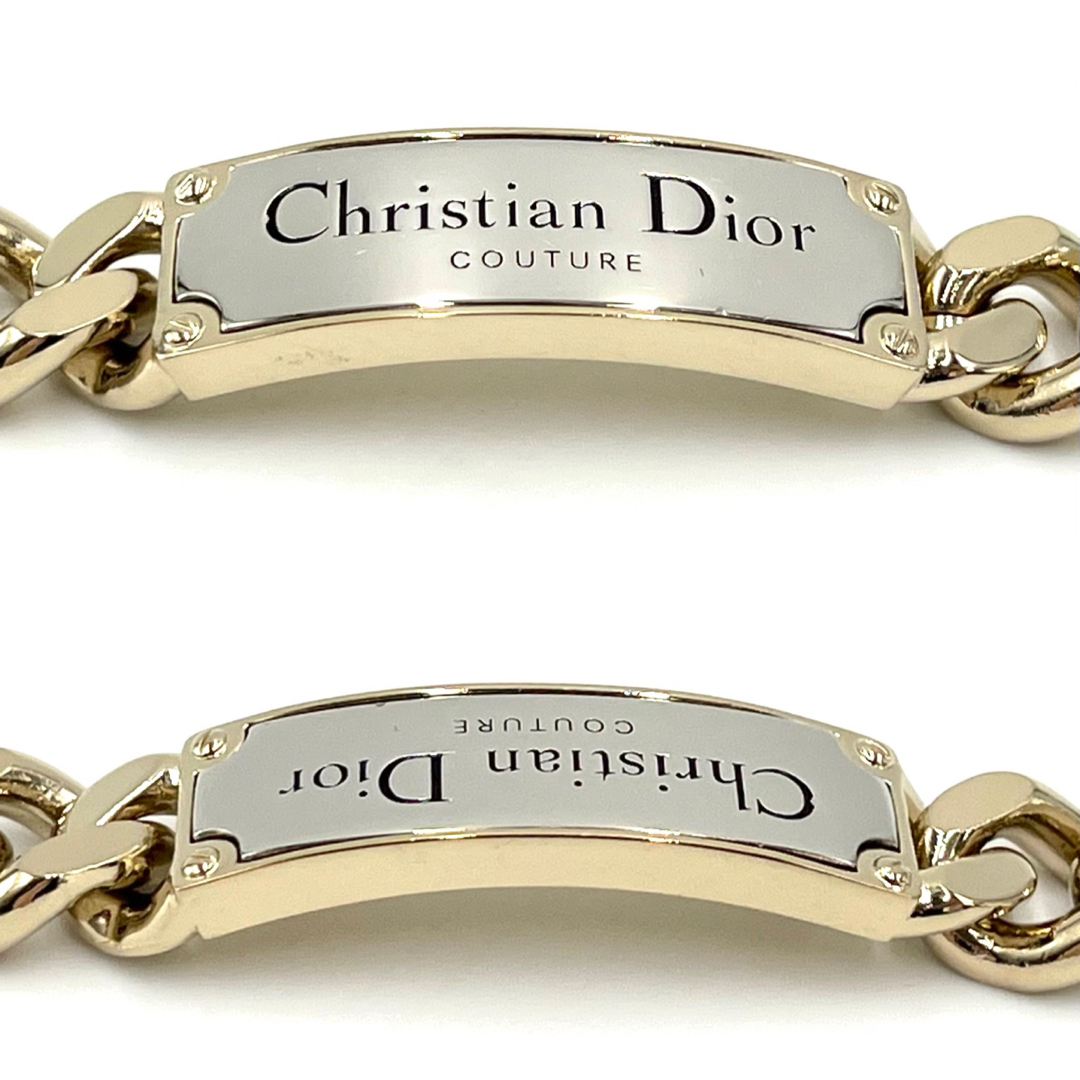 Dior(ディオール)のChristian Dior Couture チェーンリンク ブレスレット 真鍮 メンズのアクセサリー(ブレスレット)の商品写真