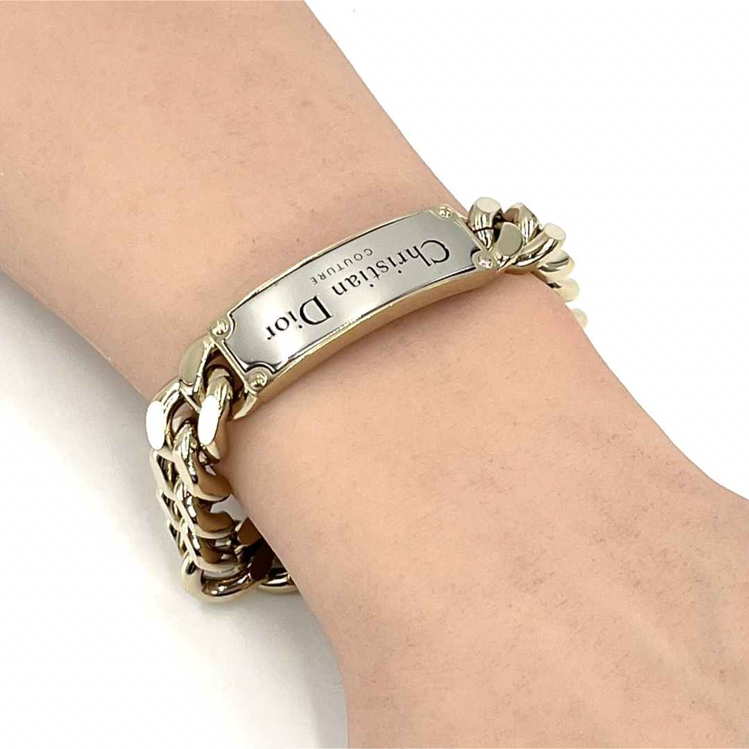 Dior - Christian Dior Couture チェーンリンク ブレスレット Dior - Christian Dior Couture チェーンリンク ブレスレット