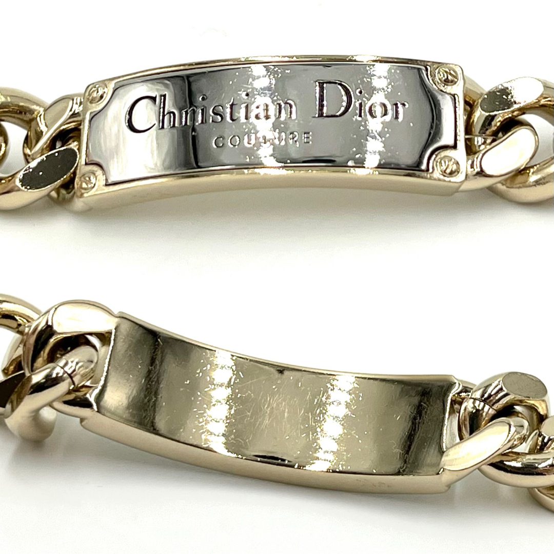 Dior(ディオール)のChristian Dior Couture チェーンリンク ブレスレット 真鍮 メンズのアクセサリー(ブレスレット)の商品写真