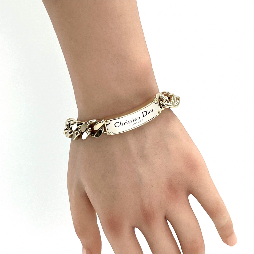 Dior - Christian Dior Couture チェーンリンク ブレスレット Dior - Christian Dior Couture チェーンリンク ブレスレット