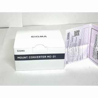 シグマ(SIGMA)の新品未使用品 シグマ CONVERTER MC-21 CANON EF-L(その他)