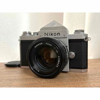 良品 ニコン F アイレベル ブラック フィルム モルト新品交換済 H082