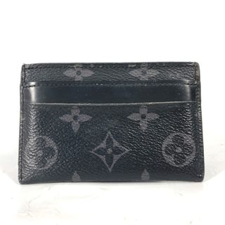 ルイヴィトン(LOUIS VUITTON)のルイヴィトン LOUIS VUITTON ポルトカルトダブル M62170 モノグラムエクリプス 名刺入れ パスケース カードケース モノグラムエクリプスキャンバス ブラック(名刺入れ/定期入れ)