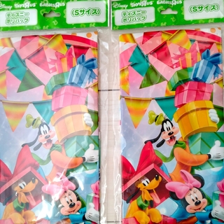 ディズニー(Disney)のトイザらス ディズニー ポリバッグ 【Sサイズ】2枚セット(ラッピング/包装)