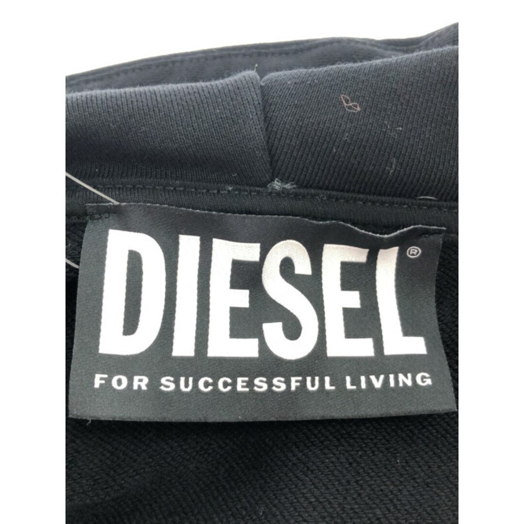 DIESEL(ディーゼル)のDIESEL ディーゼル ×GR8×NEGLECT ADULT PATiENTS ロゴプリントスウェットパーカー ブラック S メンズのトップス(パーカー)の商品写真