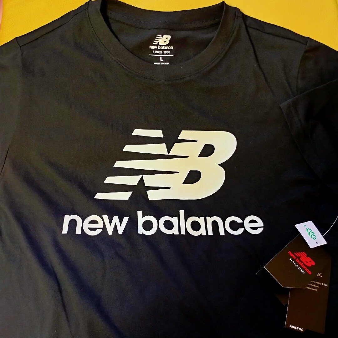 New Balance(ニューバランス)のNew Balance 大谷翔平 スタックドロゴ Tシャツ ブラック XL メンズのトップス(Tシャツ/カットソー(半袖/袖なし))の商品写真
