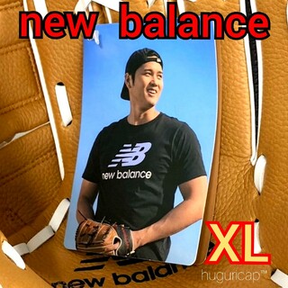 ニューバランス(New Balance)のNew Balance 大谷翔平 スタックドロゴ Tシャツ ブラック XL(Tシャツ/カットソー(半袖/袖なし))