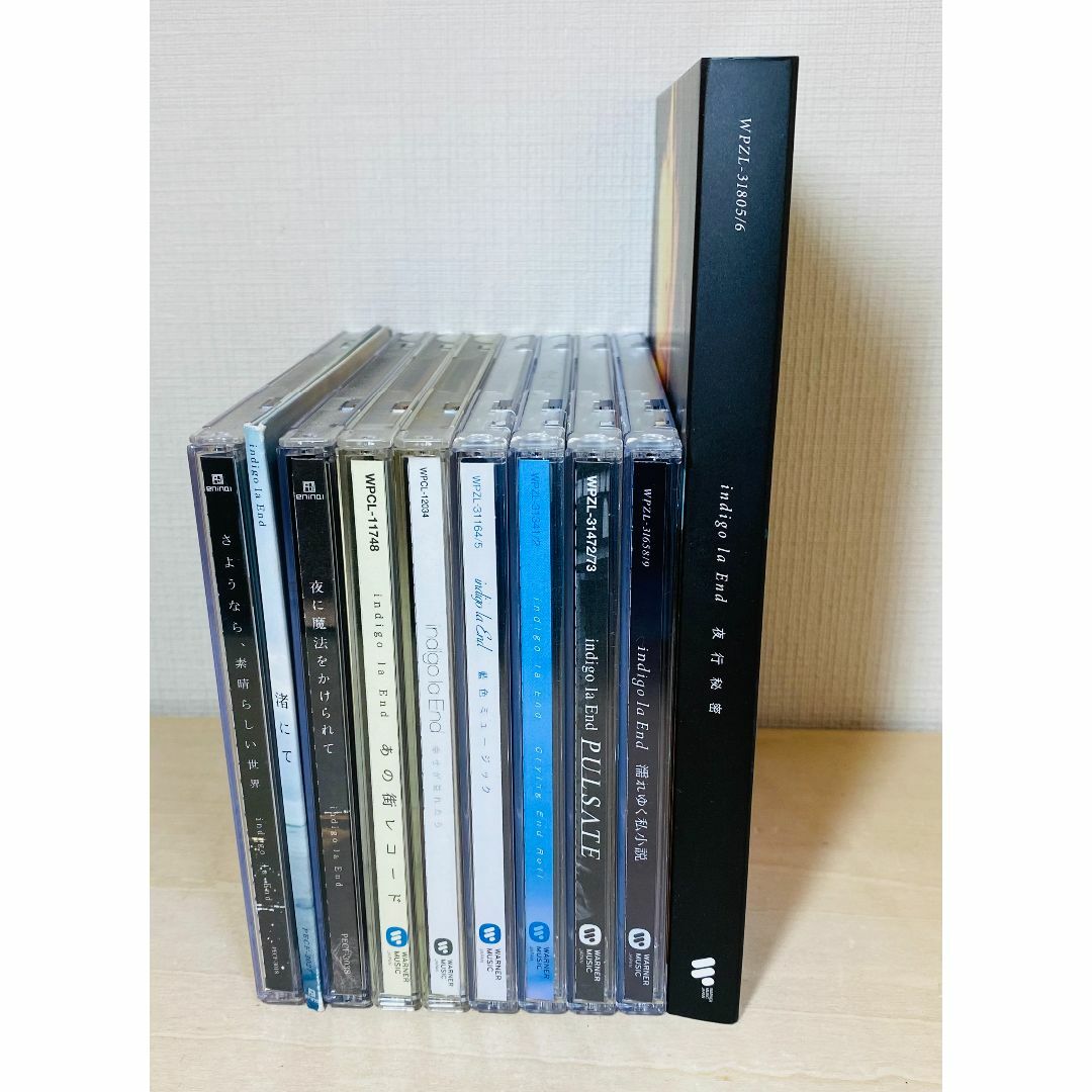 indigo la End CD アルバム 10枚セット 初回盤 ～夜行秘密