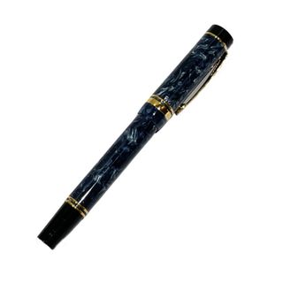 パーカー(Parker)のPARKER 万年筆 FP デュオフォールド インターナショナル マーブルブルー 字幅XF ペン先18K 750 MADE IN U.K.(その他)