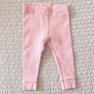 ザラキッズ(ZARA KIDS)の【ZARA】ザラキッズ　レギンス　ピンク　9-12M(パンツ)