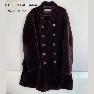 ドルチェアンドガッバーナ(DOLCE&GABBANA)のドルチェ&ガッパーナ　コート　イタリア製(ピーコート)