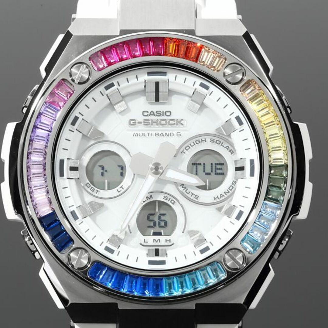 G-SHOCK - G-SHOCK GST w310 Gスチール ホワイト 白 バケット G-SHOCK - G-SHOCK GST w310 Gスチール ホワイト 白 バケット