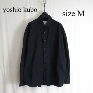 ヨシオクボ(yoshio kubo)のyoshio kubo プリント デザイン オーバーサイズ コットン シャツ 2(シャツ)