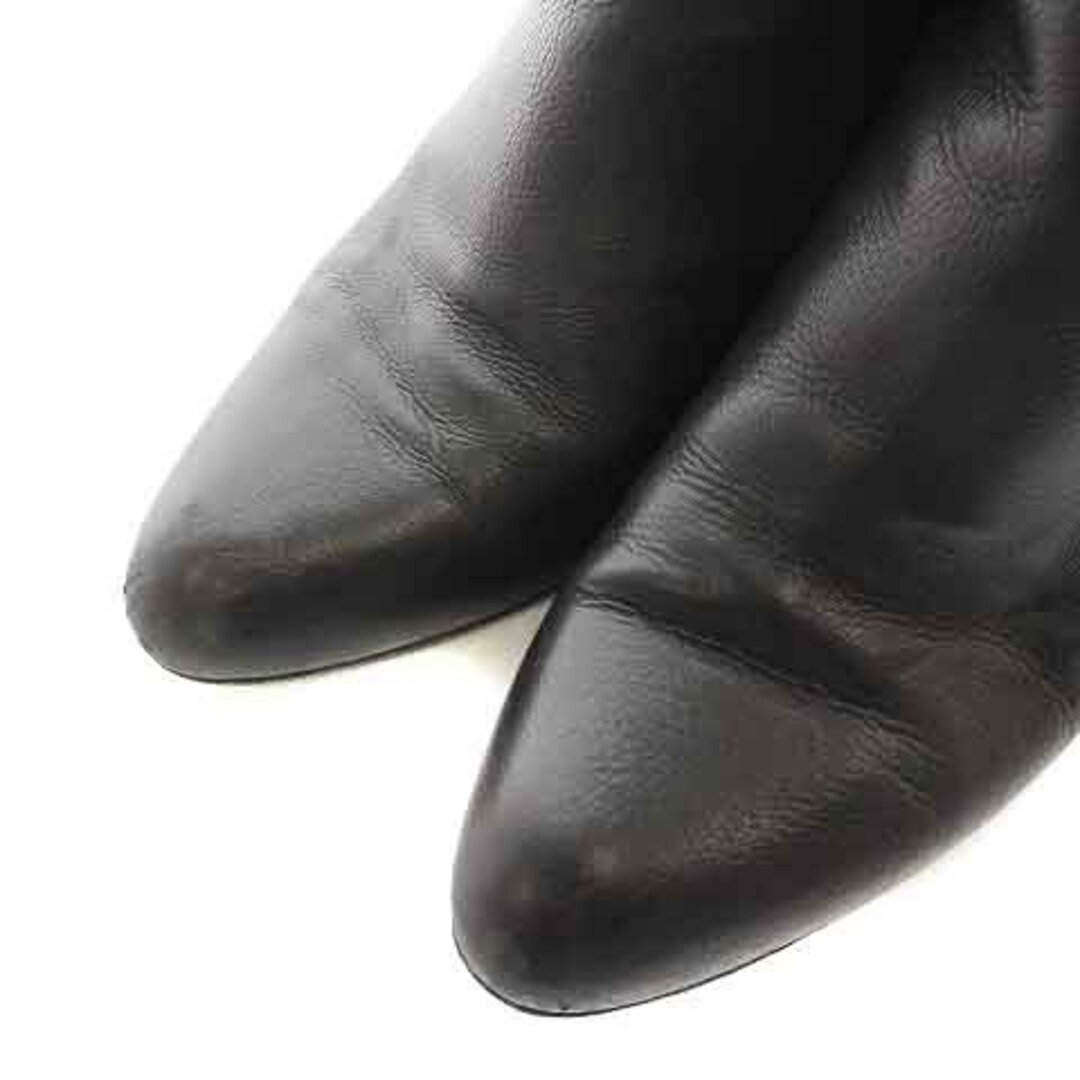 PELLICO(ペリーコ)のペリーコ ビブラム ショートブーツ レザー ハイヒール 37 24.0cm 黒 レディースの靴/シューズ(ブーツ)の商品写真