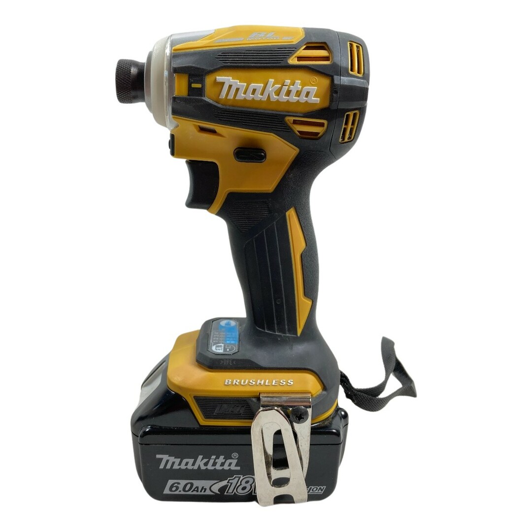 Makita(マキタ)の＊＊MAKITA マキタ 18V  充電式インパクトドライバ (バッテリ2個・充電器・ケース付） TD172DGXFY イエロー インテリア/住まい/日用品のインテリア/住まい/日用品 その他(その他)の商品写真