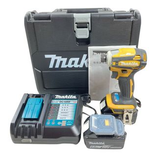 マキタ(Makita)の＊＊MAKITA マキタ 18V  充電式インパクトドライバ (バッテリ2個・充電器・ケース付） TD172DGXFY イエロー(その他)