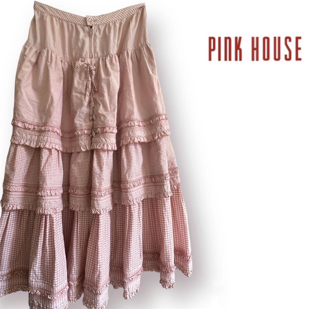 スカートPINK HOUSEロングスカート