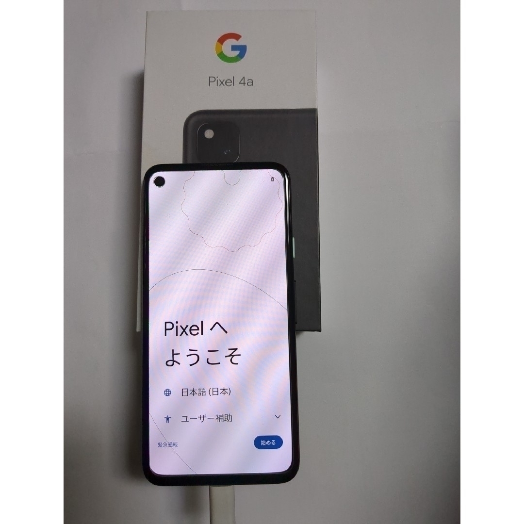 Google Pixel 4a 128GB Just Black スマホ/家電/カメラのスマートフォン/携帯電話(スマートフォン本体)の商品写真