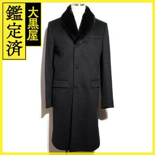 ディオール(Dior)のDior　ディオール　衣類　コート　メンズ46　ブラック　カシミヤ【200】(チェスターコート)